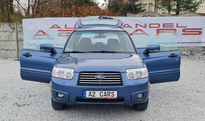 Subaru Forester cena 20900 przebieg: 172600, rok produkcji 2007 z Olszyna małe 407